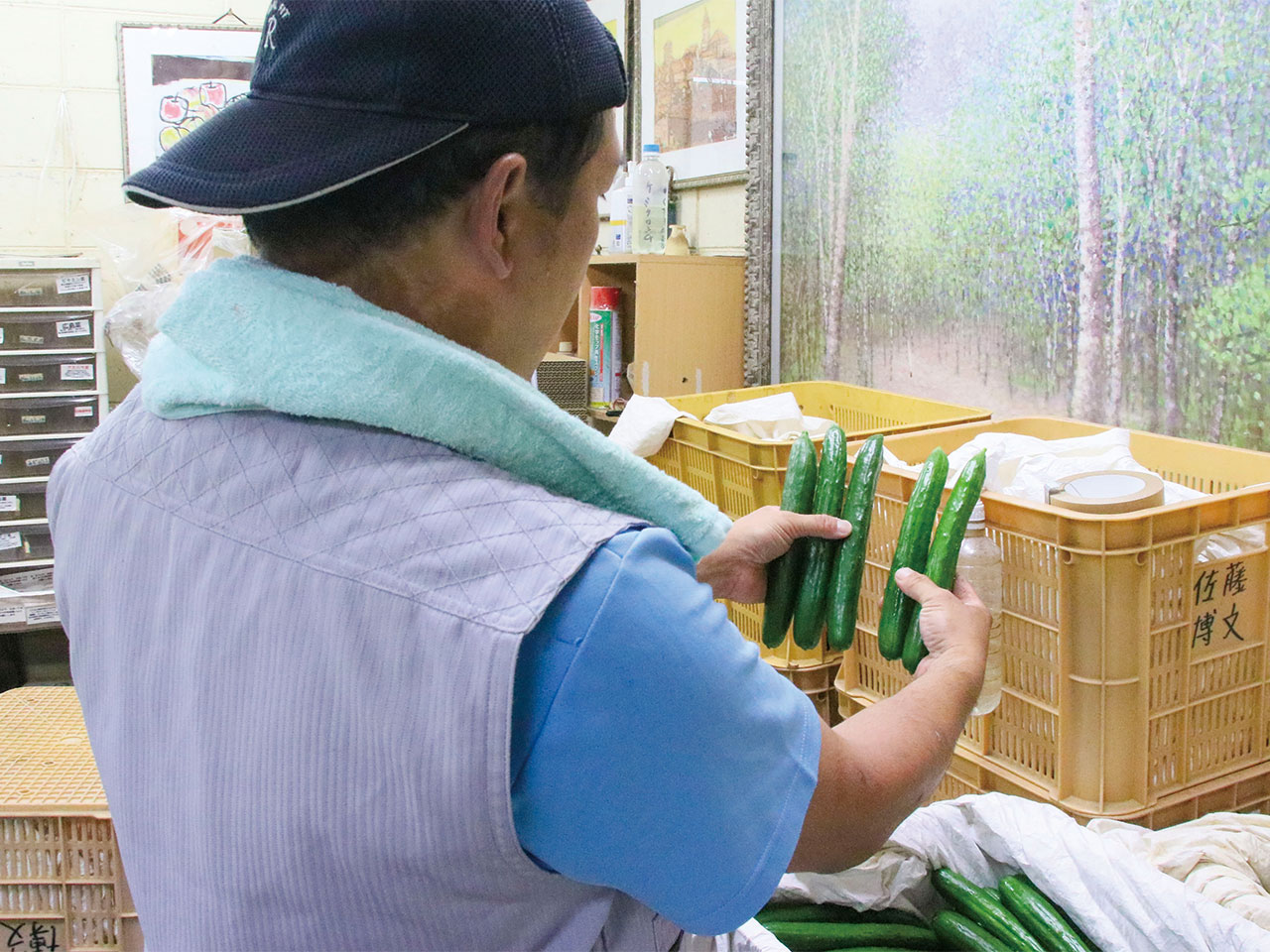 厳重に選別をする