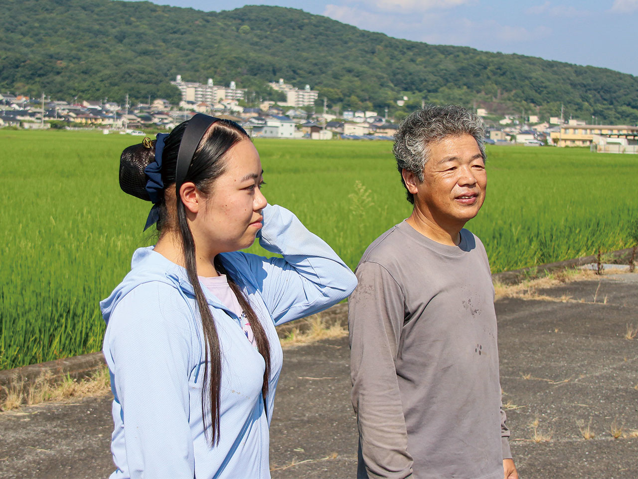 次世代に残したいと話す光岡さん